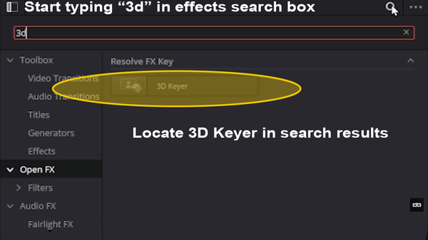 Looking for 3D Keyer