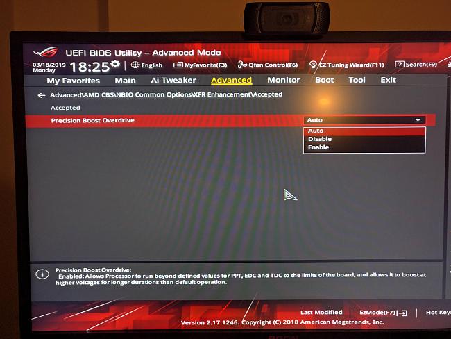 pbo in AMD BIOS