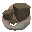 An icon representing Iron Nugget item in Animal Crossing: New Horizons game