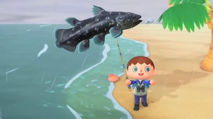 undefined / how to catch rare fish, use sea bass trick, animal crossing, new horizons, acnh, nh