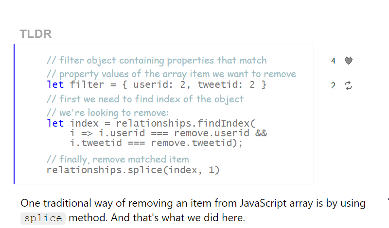 ei fout Melodieus Remove Matching Object From JavaScript Array